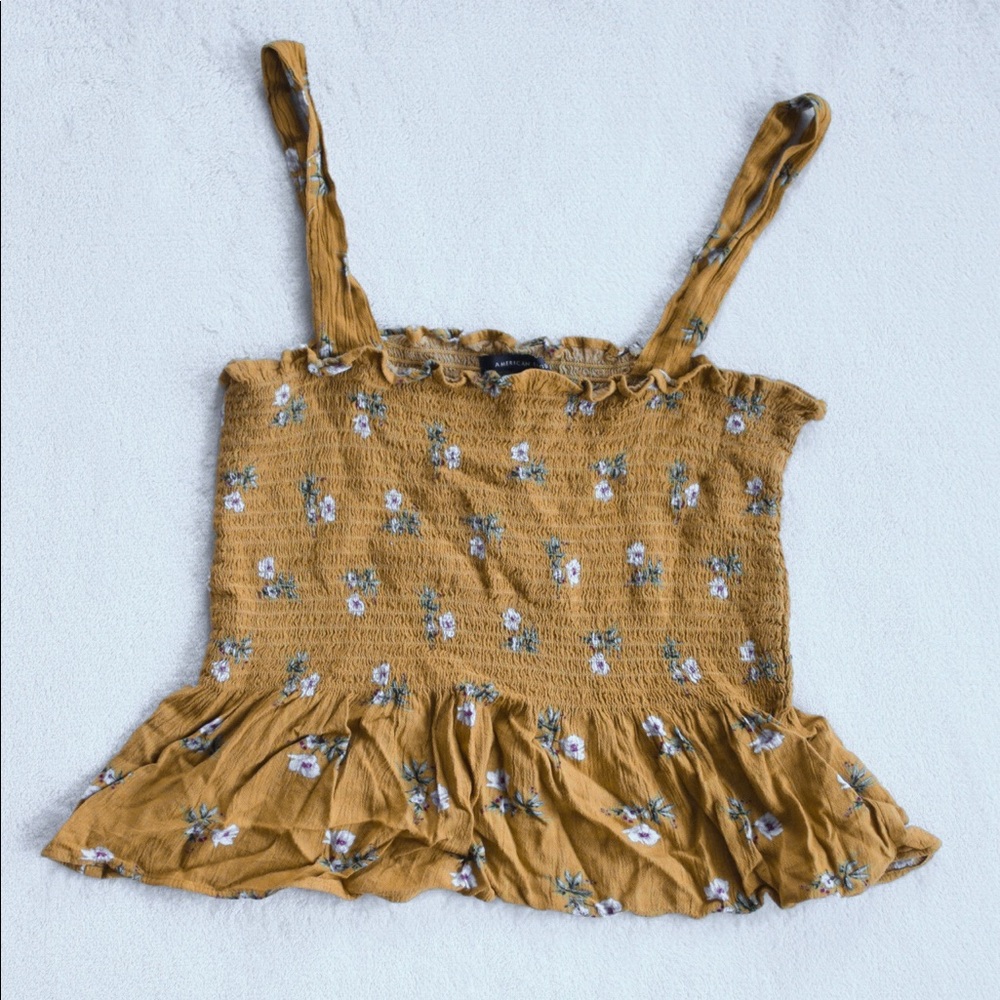 American Eagle Flowy Bohemian Tank